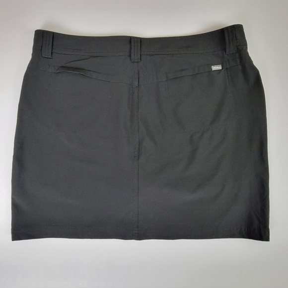 Eddie Bauer Black Adventurer 2.0 Active Hiking/Pickleball Skirt/Skort Sz 14 - Picture 3 of 15